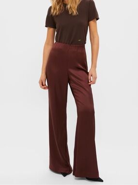 Tuckernuck Satin Wide-Leg Pants - NWT/Small